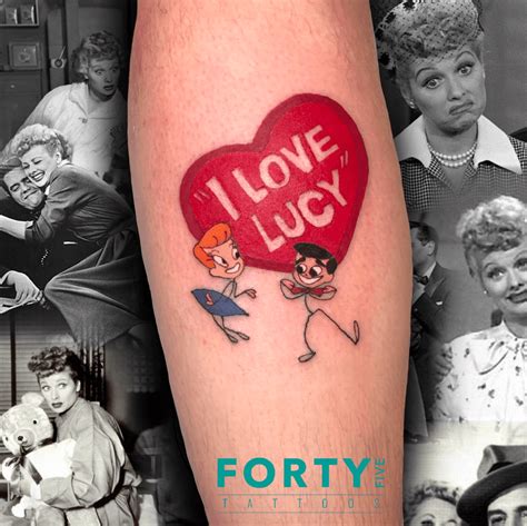 lucy tattoo|I love Lucy tattoo